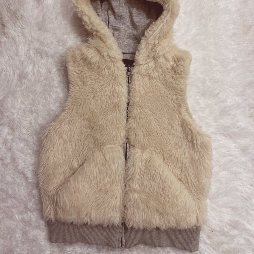 Faux Fur Vest -  Size S